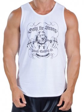 "Only the Strong" Workout Tank by Pitbull Gym